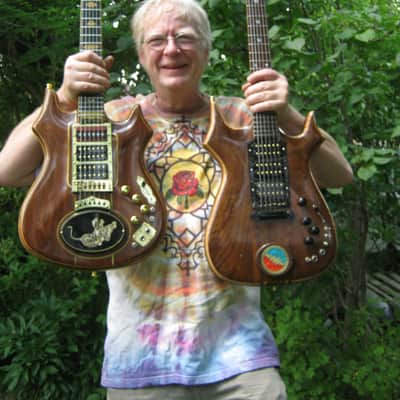 Tiger, Strad-a-Tiger #9. Jerry Garcia's Grateful Dead self built copy 2008-2024 image 18