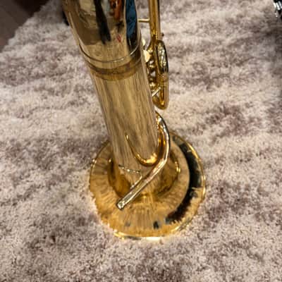 Yamaha YEP-201 Standard Euphonium 2010s - Lacquered Brass image 11