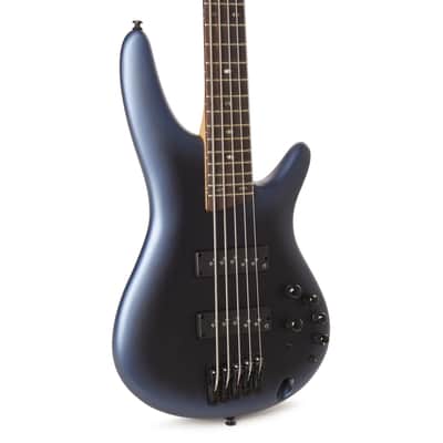 Ibanez SR505NMAM SR Standard 5-String Electric Bass Midnight Arctic Ocean Matte image 1