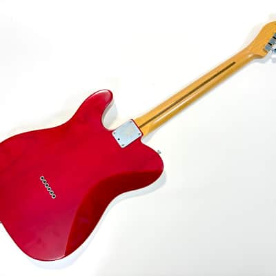 Fender Telecaster American Deluxe 2000 Crimson Red Transparent image 15
