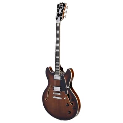 D'Angelico Premier DC Brown Burst image 4