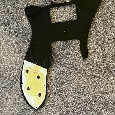 1972 1973 1974 Fender Telecaster Custom gutiar pickguard black image 4
