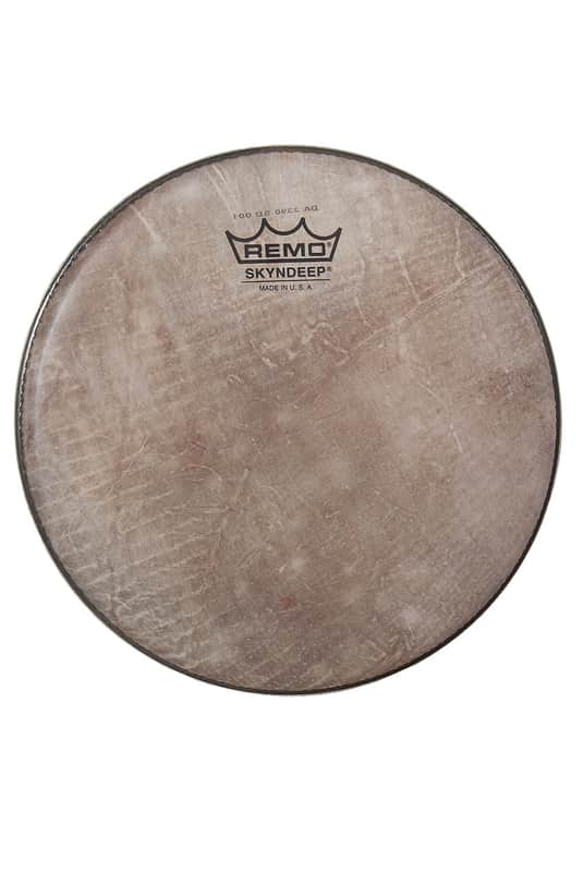 Remo DA3390SD-001 9-Inch Skyndeep Doumbek Head, Fish Skin Graphic image 1