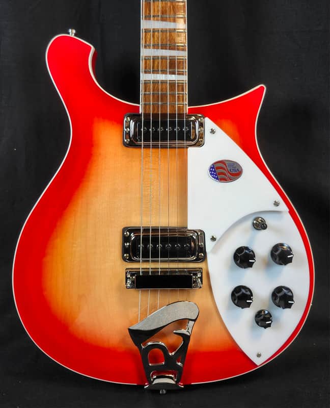 Rickenbacker 620 Fire Glo, Stereo, Gotoh Tuners, Rosewood FB, w/HSC 2026 image 1
