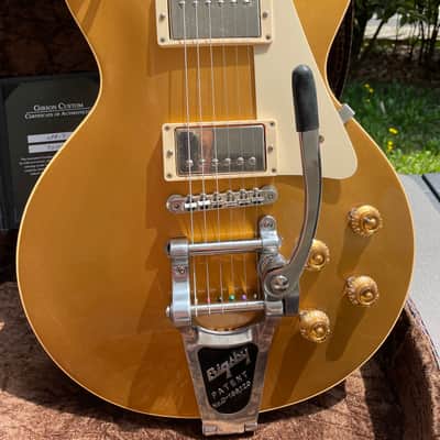 Gibson Les Paul Custom shop R7 VOS Goldtop Custombucker ! Reissue 1957 image 4