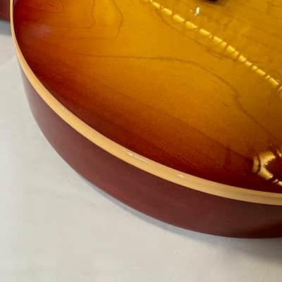 Gibson Les Paul Standard Reissue 1958 Custom Shop 2010 Washed Cherry Burst VOS image 11