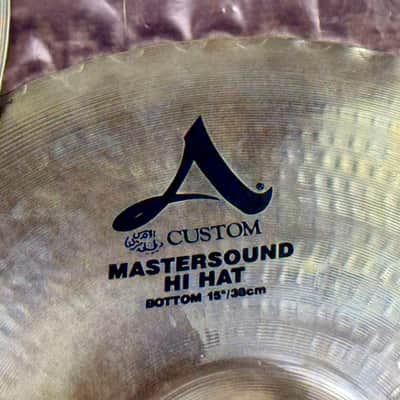 Don’t pay £512!! 15" Zildjian A Custom MASTERSOUND Hihats 1165g 1700g image 5