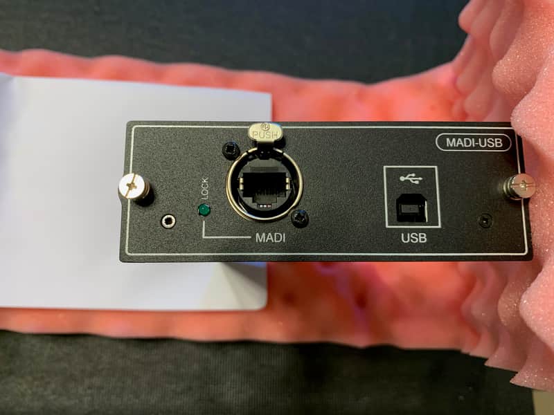 Soundcraft MADI-USB Card For Si Expression, Performer MADI & USB Combo Card! image 1