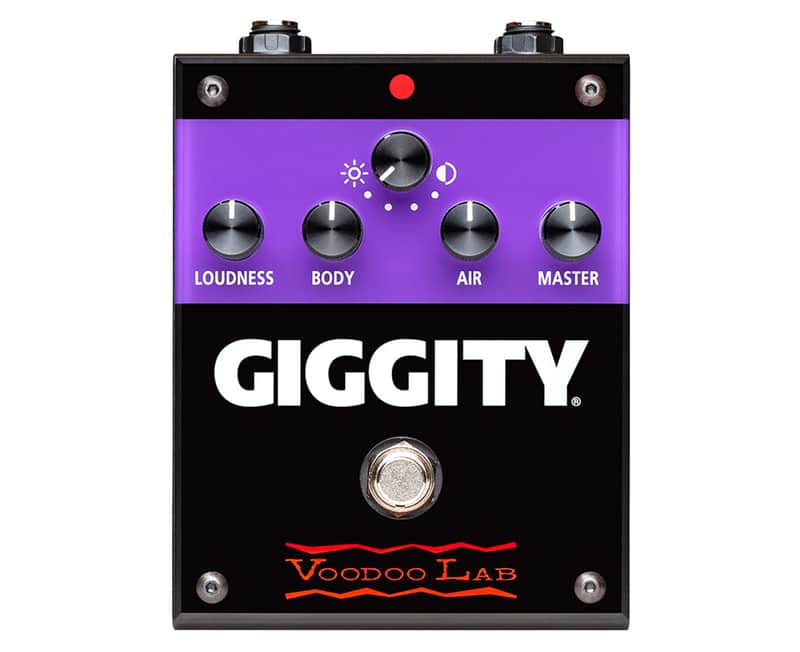 Voodoo Lab Giggity Analog Overdrive and Preamp Effects Pedal image 1
