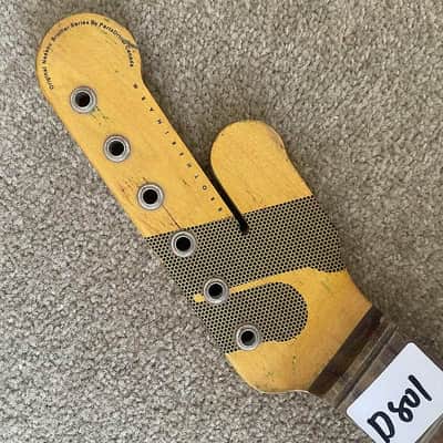 Maple Wood Electric Guitar Neck, Rosewood Fingerboard, Defected Truss Rod image 7