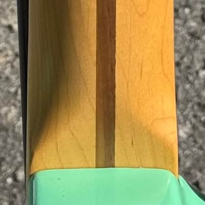 1997 Fender Jeff Beck Signature Stratocaster W/HSC Sea Foam Green Lace Sensor HSS image 8