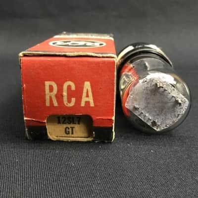 NOS RCA 12SL7GT Black Plates AUDIO AMPLIFIER Radio VACUUM TUBE Tested 6.1891-D image 4