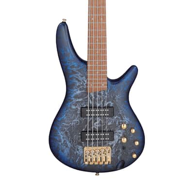 Ibanez SR305EDX-CZM SR Series Bass Guitar, Cosmic Blue Frozen Matte image 2
