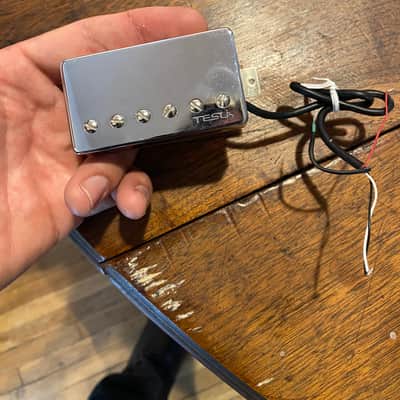 Tesla VR-NITRO Humbucker Guitar Pickup - Bridge / chrome image 2
