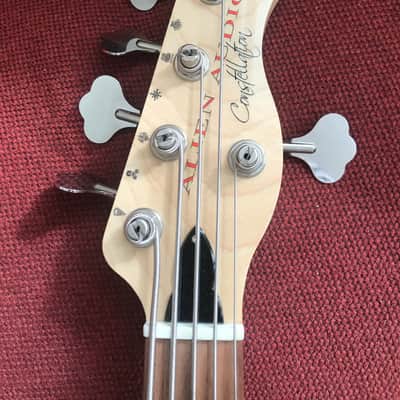 Alien Audio Constellation 2021 Short scale 5-string w/ Nordstrand/ Mo West preamp image 5