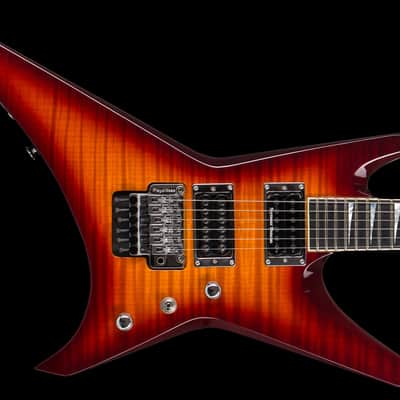 Jackson USA Warrior WR1 - Burnt Cherry Burst - Oiled Neck PV image 5
