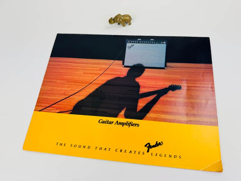 Fender Guitar Amplifiers Full-Line Foldout Catalog 1983 image 1