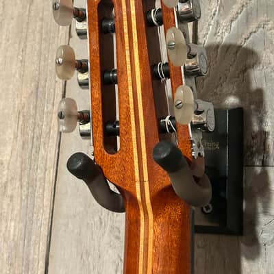 Rare Vintage 1970's Ovation USA 1124-4 Balladeer Acoustic Classical Guitar, image 16
