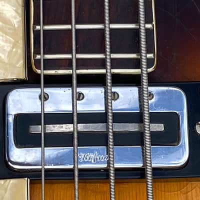 Hofner 500/1 Violin Bass '72/73 - Sunburst LEFTY image 7