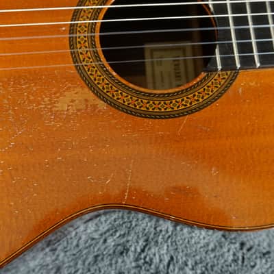Teruaki Nakade Modelo CA 1969 Japan Classical Guitar image 9