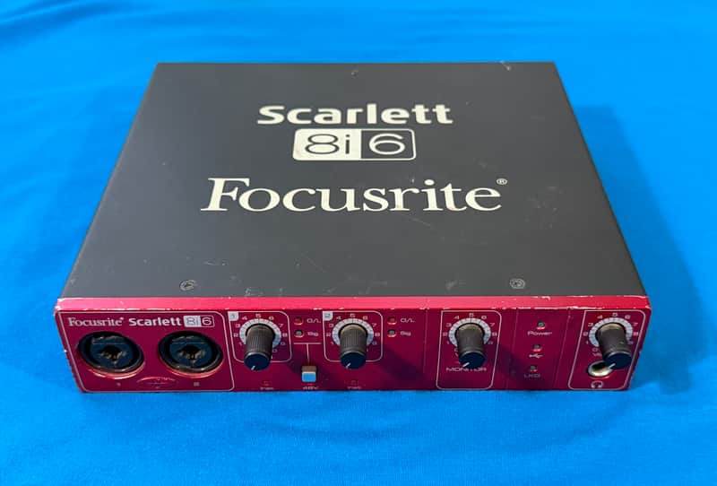 USED Focusrite Scarlett 8i6 1st Gen Read Description image 1