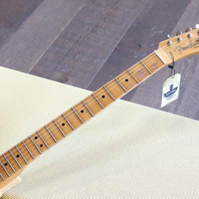 2025 Fender Custom Shop '50 Double Esquire Telecaster Electric Guitar Blonde Relic + COA OHSC image 9