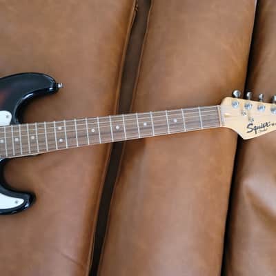 Squier Mini Stratocaster 3/4 Size Tobacco Sunburst 2018 Indonesia image 7