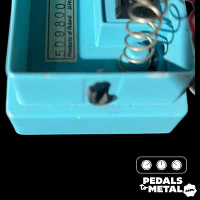 Boss CE-2 Chorus (Black or Green Label) 1988 - 1992 - Blue X14967 image 7