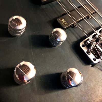 Warwick Custom Shop Fortress (left-handed) 2002 Ocean Blue OFC (Satined Surface) image 12