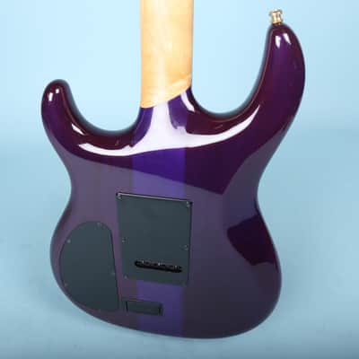 Carvin DC400T Purple Quilt Maple Neck Through Electric Guitar USA image 7
