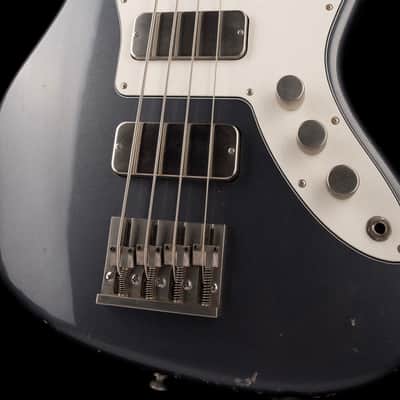 Fano Oltre Series JM4 Bass Light Distress Charcoal Frost with Gig Bag image 11