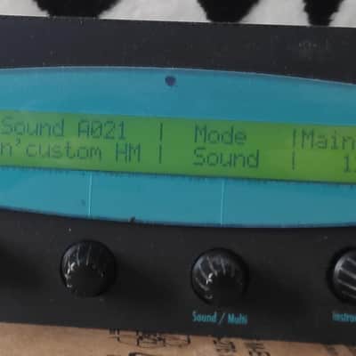 Waldorf Microwave II Rackmount Wavetable Synthesizer 1997 - Black image 2