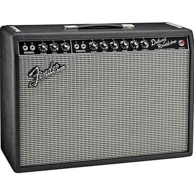 Fender '65 Deluxe Reverb 22-watt 1X12'' Guitar Combo Amplifier image 3