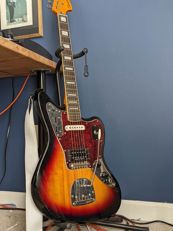 Modded Squier Classic Vibe 70s Jaguar image 1