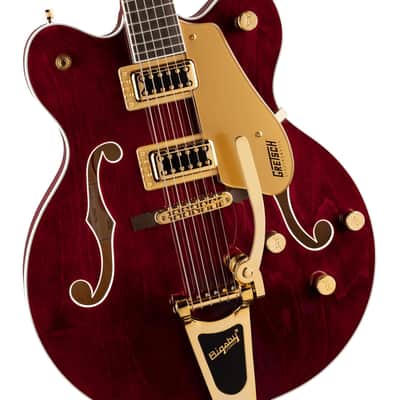 Gretsch G5422TG Electromatic Classic Hollowbody Double-Cut Electric Guitar with Bigsby - Walnut Stain image 3