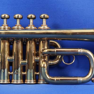 Vintage 1979 Selmer Paris 4 Valve Piccolo Trumpet w/ Bag Amazing Condition image 5