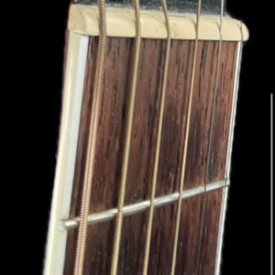 Cort GA5F BK Grand Regal Series Solid Spruce/Mahogany Grand Auditorium Cutaway with Electronics 2010s - Black image 2
