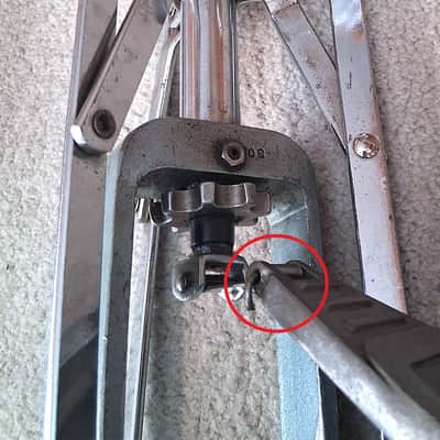 1970s Slingerland Budy Rich Dynamo Hi-Hat Stand image 10