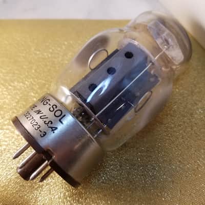 Tung-Sol Matched Pair (2) 6550 Beam Power Pentode AT1000 TESTED Vacuum Tubes 3-hole 3 getters premium 1963-1970 image 9