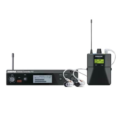 Shure P3TRA215CL-H20 Wireless Personal Monitor System PSM 300 / SE215 Earphones imagen 2