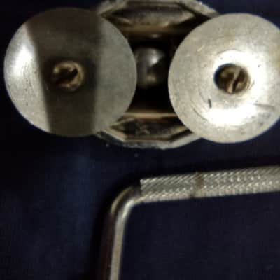 Vintage Ludwig bass drum spurs - gull wing 1960's image 4