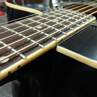 Ibanez V-70CE Acoustic/Electric Guitar (Black) image 6
