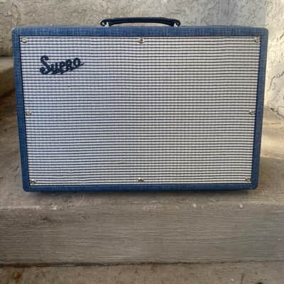 Supro 1690T Coronado Reissue 2013 - Present - Blue Rhino image 12