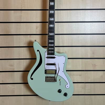 D'Angelico Excel Giacomo Turra Signature Bedford SH Peppermint Electric Guitar Gigbag image 1