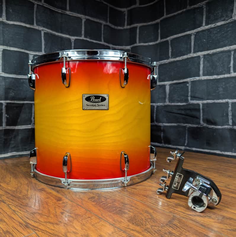 Pearl Session Series 16"x14" Hanging Floor Tom • Cherry Sunburst • Warm Session Tone • Player‑Grade image 1