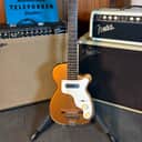 Harmony H44 Stratotone Electric Guitar w/Case - Copper Bronze Finish (1950's)