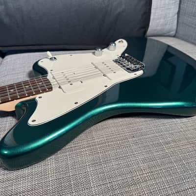 Squier Jazzmaster Electric XII 12 string Paranormal 2024 - Sherwood Green with Upgrades and Fender Gig Bag image 7
