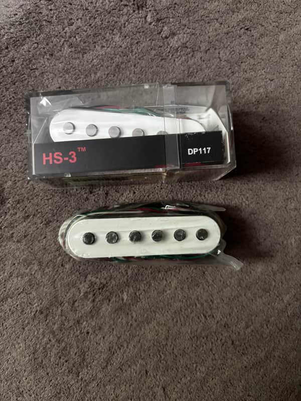 DiMarzio DP117W HS-3 Stratocaster Pickup 2010s - White image 1