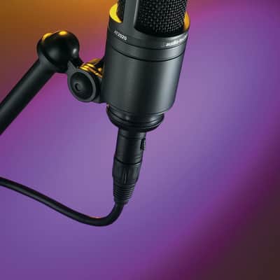 Audio-Technica AT2020 Cardioid Handheld Condenser Studio Vocal Microphone