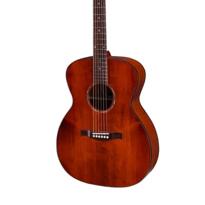 Eastman PCH1-OM-CLA Solid Top Orchestra Model Acoustic Guitar Classic Stain image 2